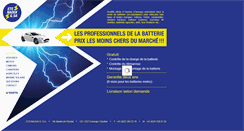 Desktop Screenshot of batteries-naoux.com