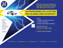 Tablet Screenshot of batteries-naoux.com